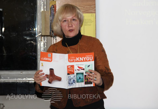 Renginio vedėja - teatrologė Elvyra Markevičiūtė