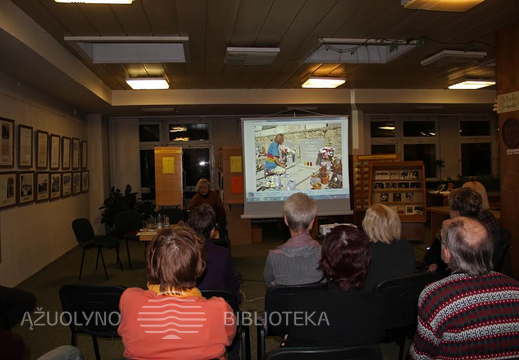 Ekrane - Jurgio Savickio kapo Roquebrune lankymas 2015