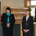 KAVB direktorė Asta Naudžiūnienė ir direktorės pavaduotoja metodikai Ina Palaikytė