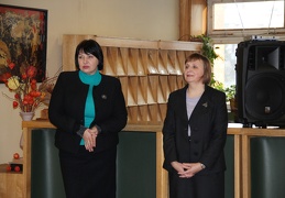 KAVB direktorė Asta Naudžiūnienė ir direktorės pavaduotoja metodikai Ina Palaikytė
