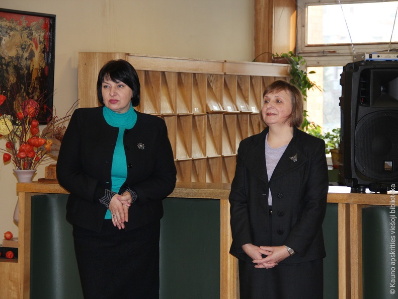 KAVB direktorė Asta Naudžiūnienė ir direktorės pavaduotoja metodikai Ina Palaikytė