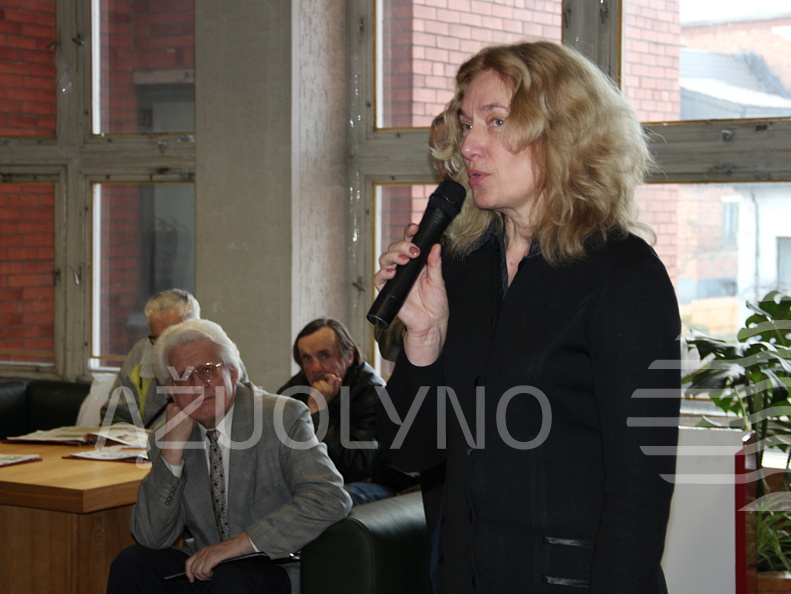 Parodos iniciatorė dr. Aušra Jurevičiūtė (Vytauto Didžiojo karo muziejus)