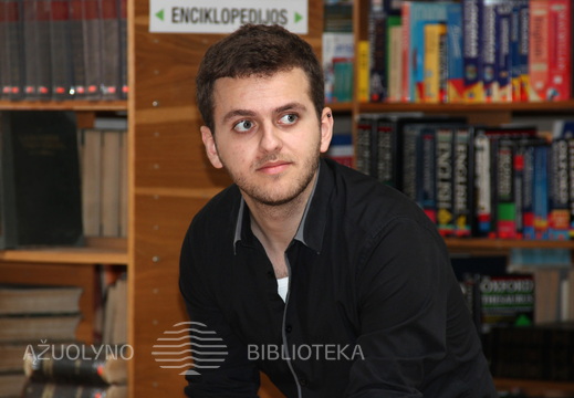 Prancūzijos ambasados Lietuvoje stažuotojas Kevin Bernardin