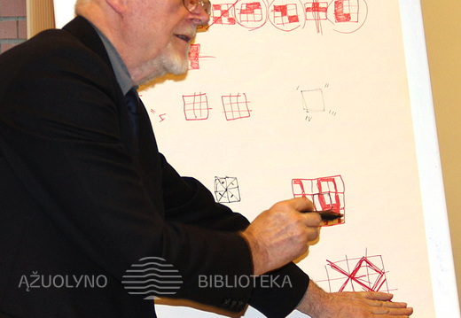 Seminaro vedėjas Modris Tenisonas