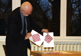 Seminaro vedėjas Modris Tenisonas