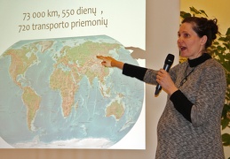 Keliautoja Evelina Savickaitė