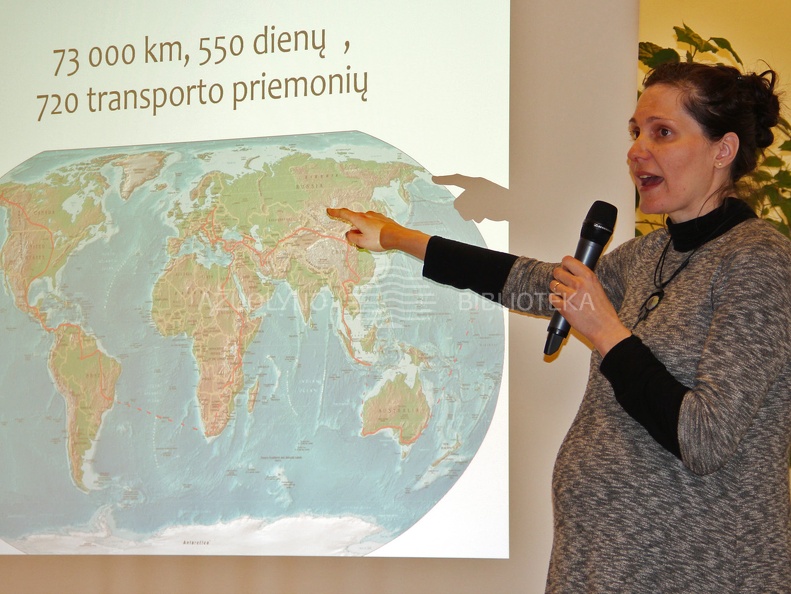 Keliautoja Evelina Savickaitė