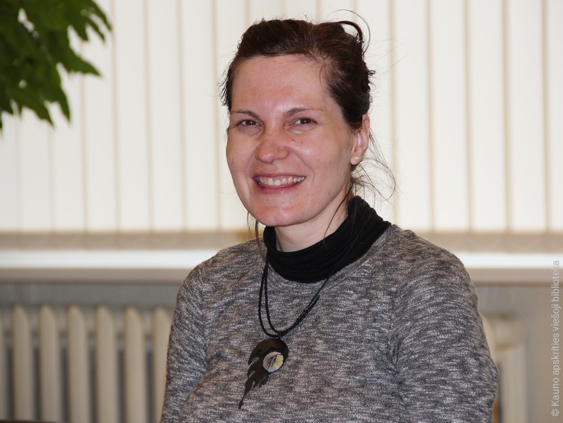 Keliautoja ir knygos „Iter vitae, arba gyvenimo kelionė“ bendraautorė Evelina Savickaitė