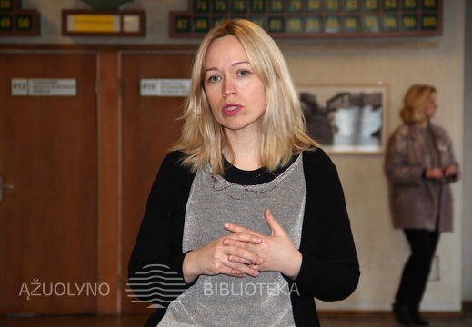 Parodos kuratorė Daiva Citvarienė