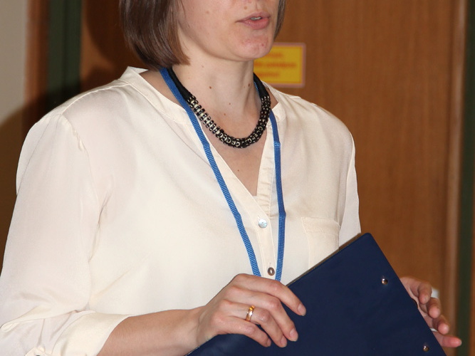 Renginio vedėja Julija Genienė