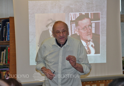 Jeronimas Brazaitis pasakoja apie rašytoją Džeimsą Džoisą (James Joyce)