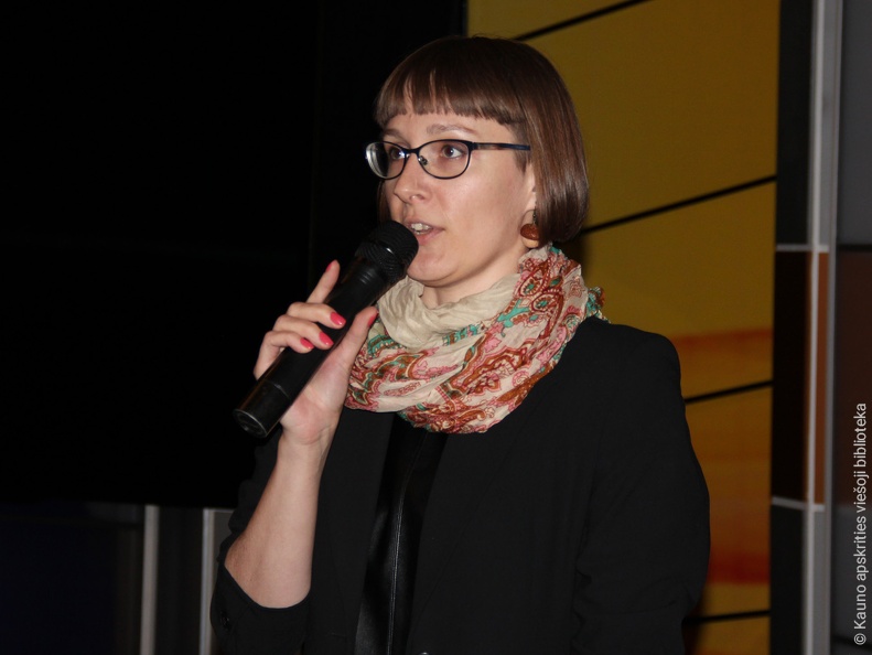 Projekto „Auksinis laureatų ruduo“ koordinatorė Julija Genienė