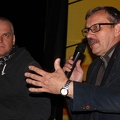 Režisierius Audrius Stonys ir kino kritikas Gediminas Jankauskas