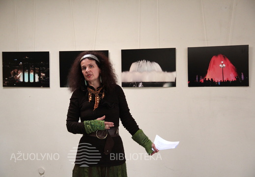 Vida Korn pristato savo parodą 