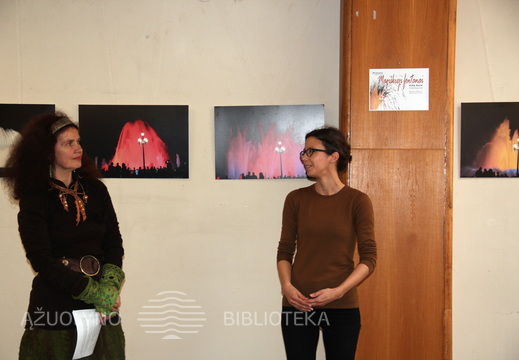 Fotografijų parodos "Magiškieji fontanai" pristatymas