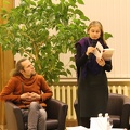 Poetas vertėjas Marius Burokas ir poetė Jurgita Jasponytė