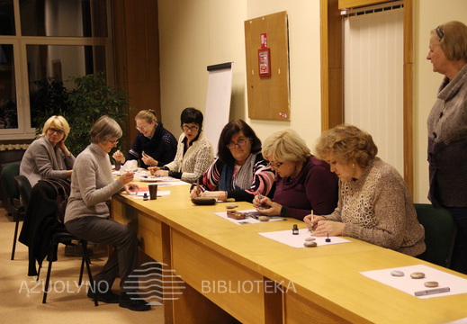 Dirbtuvėlių akimirka