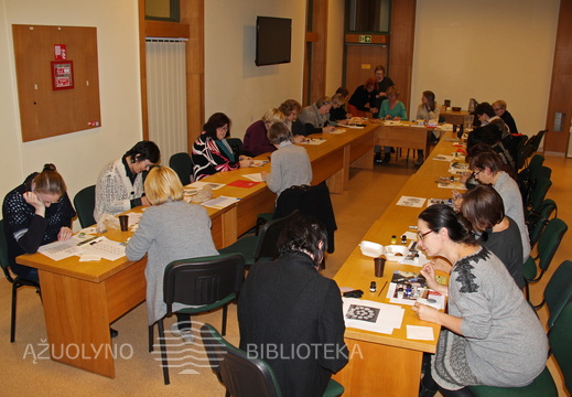 Dirbtuvėlių akimirka