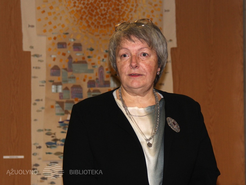 Parodos darbų autorė Liucija Šepkutė-Banaitienė