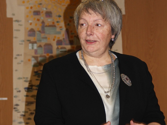 Parodos darbų autorė Liucija Šepkutė-Banaitienė