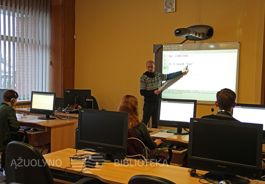 Dirbtuvėlių akimirka