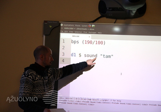 Dirbtuvėlių akimirka