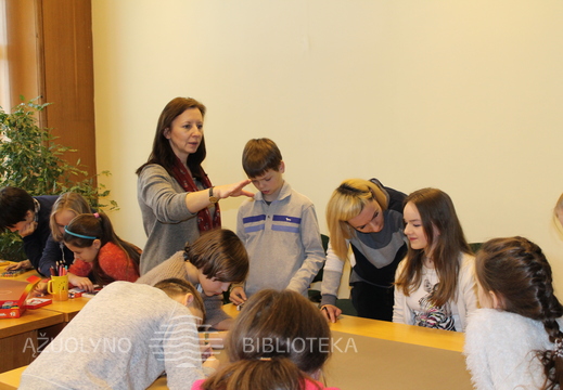 Kūrybinių dirbtuvių akimirka