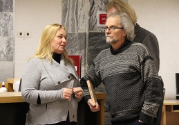 Rimantė Tamoliūnienė ir fotografas VytautasPletkus