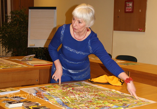 Žaidimo sumanytoja visuomenininkė Marija Bareišienė