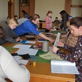 Kūrybinių dirbtuvių akimirka