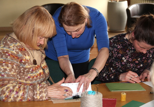 Kūrybinių dirbtuvių akimirka