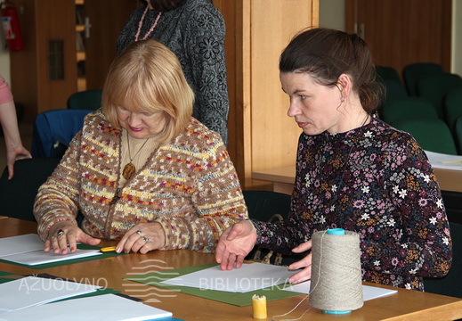 Kūrybinių dirbtuvių dalyvės