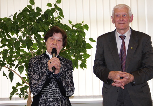 Dalijamasi prisiminimais apie legendinę aktorę. D. Kazlauskienė ir R. Keturakis