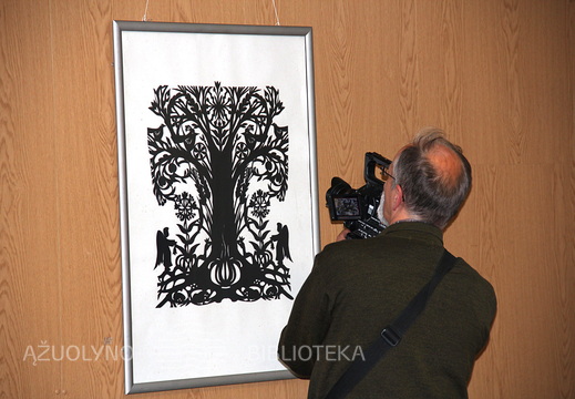 "Kalno sakmė". Parodos atidarymas