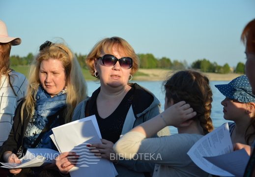 Lopšinių vakaras Masčio ežero prieplaukoje