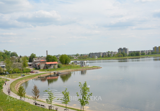 Kerinti Masčio ežero pakrantė Telšiuose