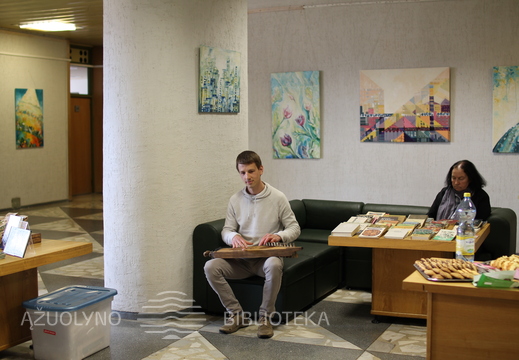 Vaistininkas-žolininkas Marius Lasinskas („Žolinčių akademijos“ viceprezidentas) vedė paskaitą „Vaistiniai augalai – maistas ir vaistas“