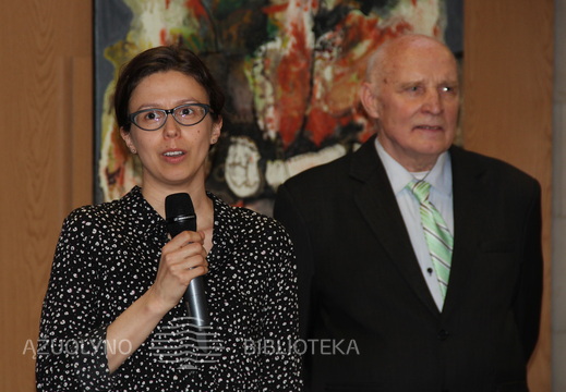 Menotyrininkė Kristina Dailidaitė ir dailininkas Vilius Ksaveras Slavinskas