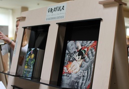 Leidinių paroda „Grafika: nuo urvų piešinių iki skaitmeninių iliustracijų"