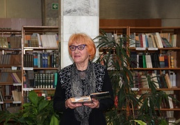 Renginio akimirka. Aktorė Doloresa Kazragytė