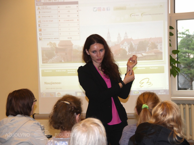 Lektorė – visuomenės sveikatos specialistė Jovita Papečkytė