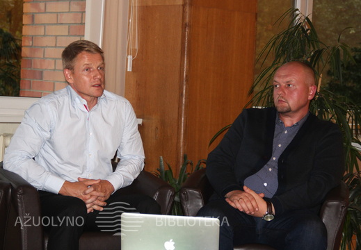 Marius Jovaiša ir Linas Ivanauskas