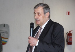 Esperantininkų sąjungos valdybos pirmininkas Povilas Jegorovas