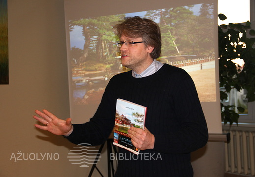 Aurelijus Zykas pristato savo knygą „Japonijos spalvos ir skoniai“