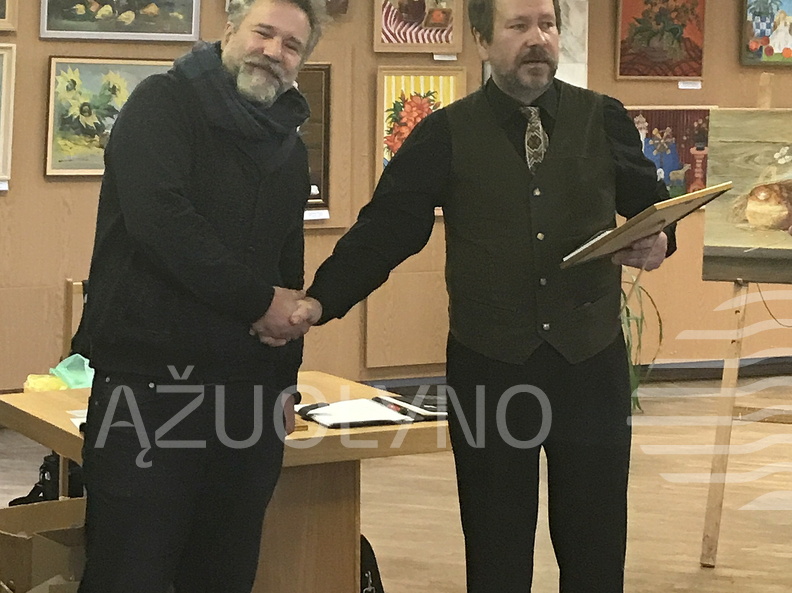Pagrindinis konkurso prizas atiteko Jonui Rudzinskui