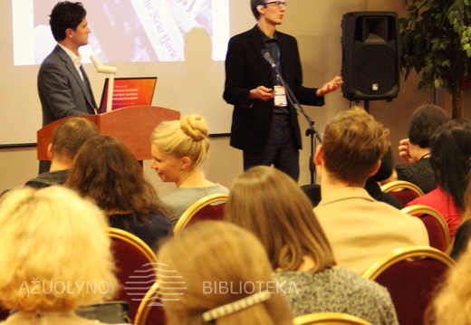 Konferencijos akimirka