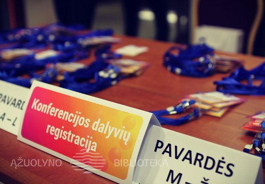 Konferencijos akimirka