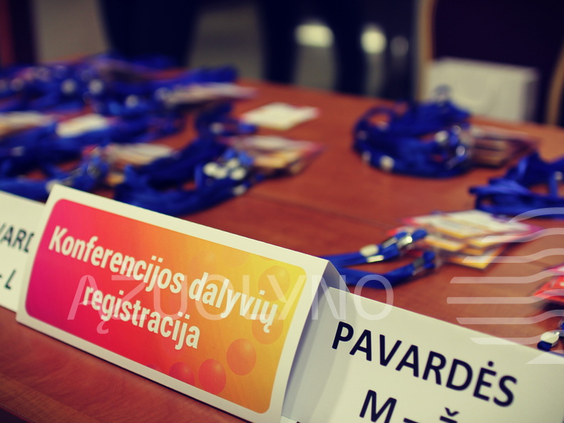 Konferencijos akimirka