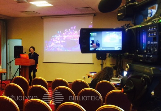 Konferencijos akimirka