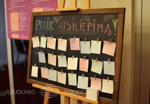 Konferencijos akimirka